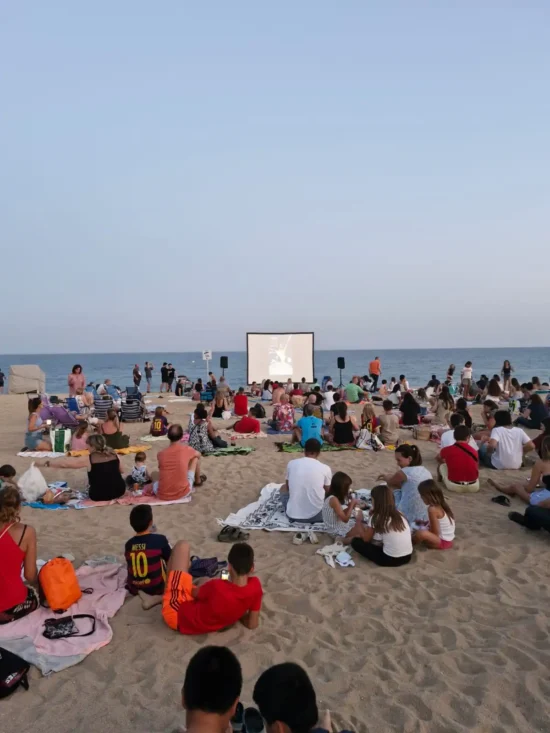 Beach Festival: cine al aire libre en Calella
