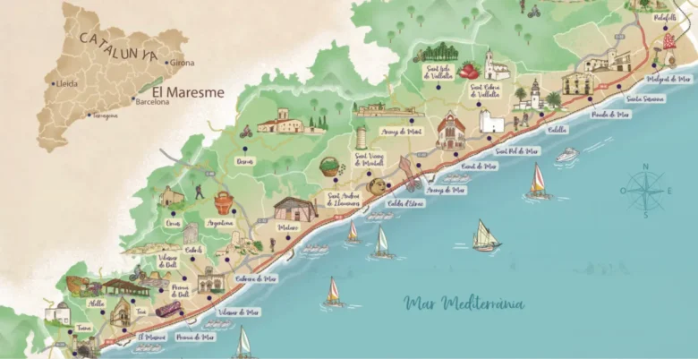 Pueblos alrededores Calella_Maresme